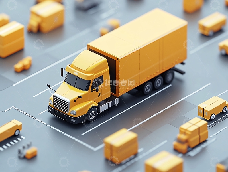 高清大图下载【趣麦麦图】交通运输物流快递8