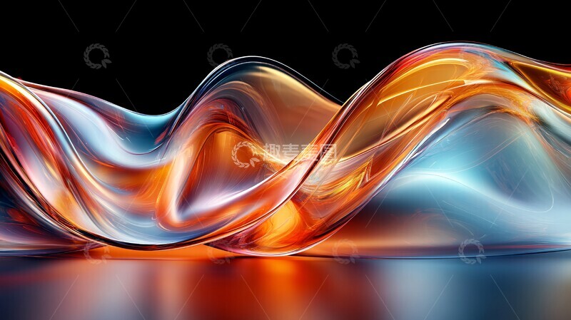 高清大图下载【趣麦麦图】双屏立体背景1