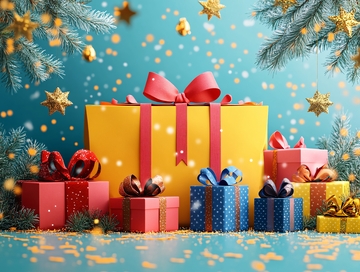 圣诞新年气氛礼盒包装10