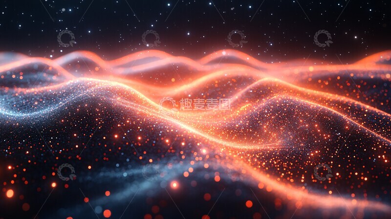 高清大图下载【趣麦麦图】数字背景数字背景线条1