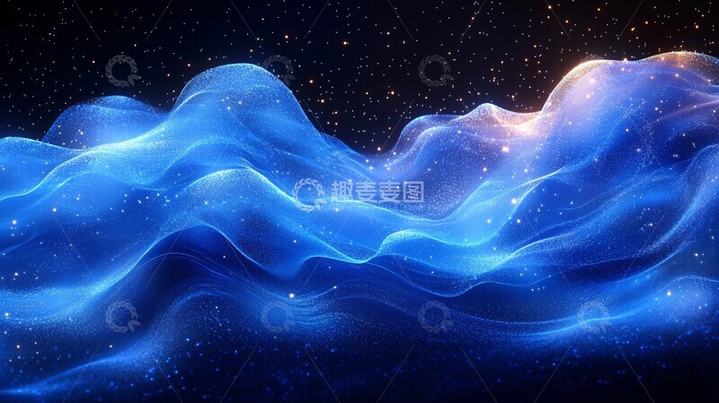 高清大图下载【趣麦麦图】能量流动背景1