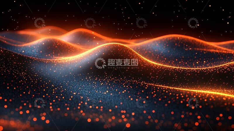 高清大图下载【趣麦麦图】宇宙光线路线2