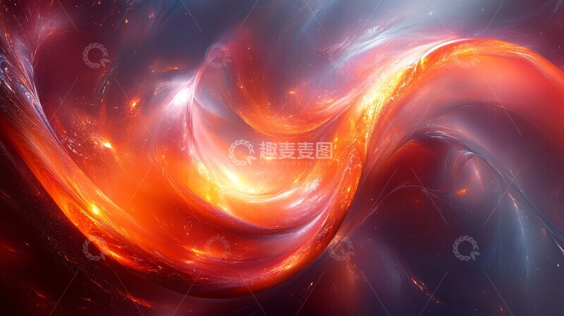 高清大图下载【趣麦麦图】双屏立体背景