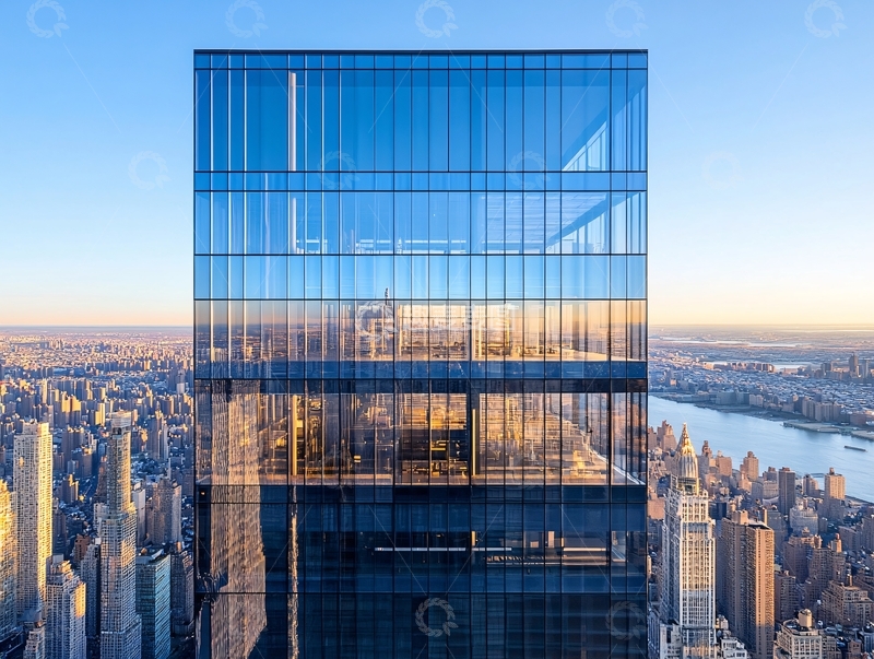 高清大图下载【趣麦麦图】比例幕墙