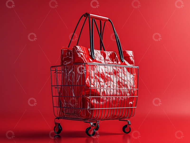 高清大图下载【趣麦麦图】购物车造型4