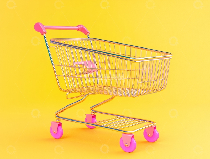 高清大图下载【趣麦麦图】购物车模型14