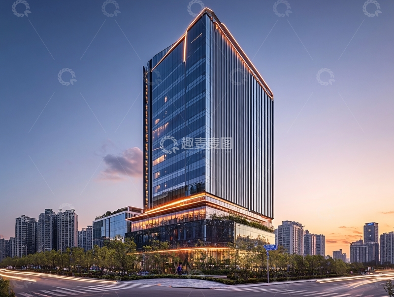 高清大图下载【趣麦麦图】地产写字楼