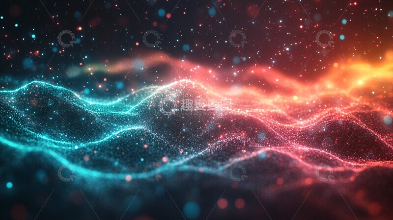 高清大图下载【趣麦麦图】点与连接图连接技术背景1