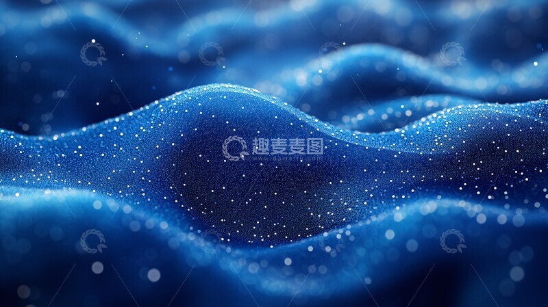 高清大图下载【趣麦麦图】蓝色抽象图案2
