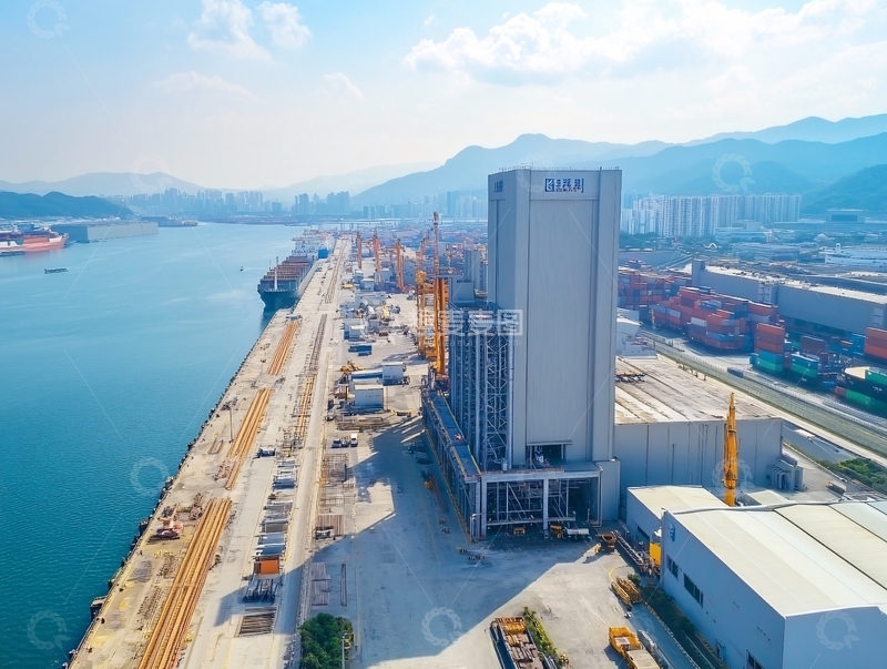 高清大图下载【趣麦麦图】四期自动化码头