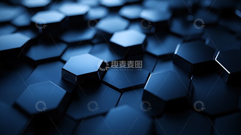 高清大图下载【趣麦麦图】黑色科技纹理3