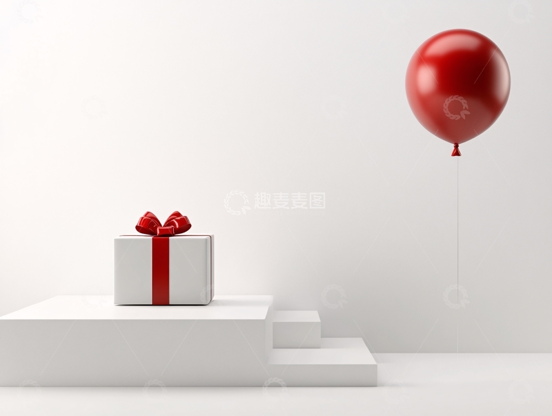 高清大图下载【趣麦麦图】抽奖背景图3