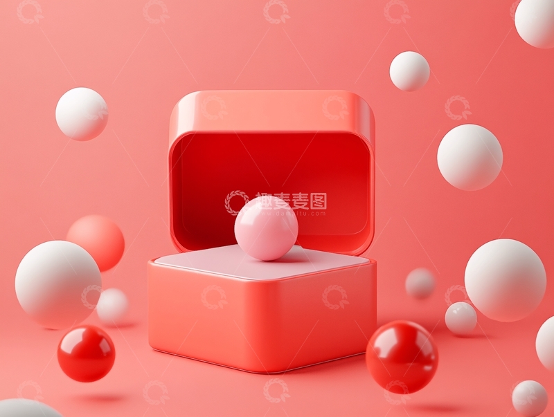 高清大图下载【趣麦麦图】漂浮的粉红色平台3