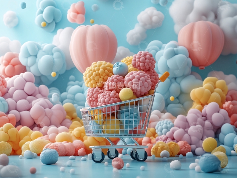 高清大图下载【趣麦麦图】立体插画风格22