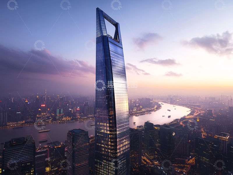 高清大图下载【趣麦麦图】水晶天陆家嘴