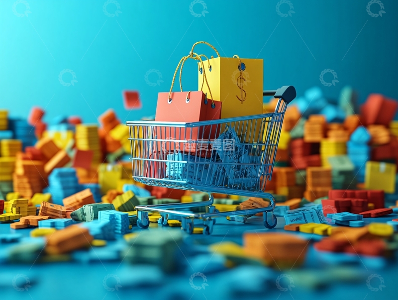 高清大图下载【趣麦麦图】消费节购物节22