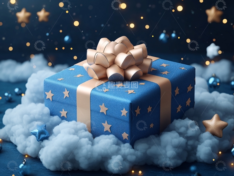 高清大图下载【趣麦麦图】梦幻礼盒1