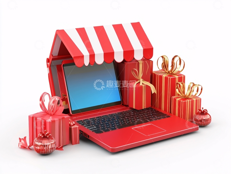 高清大图下载【趣麦麦图】立体淘宝场景图24