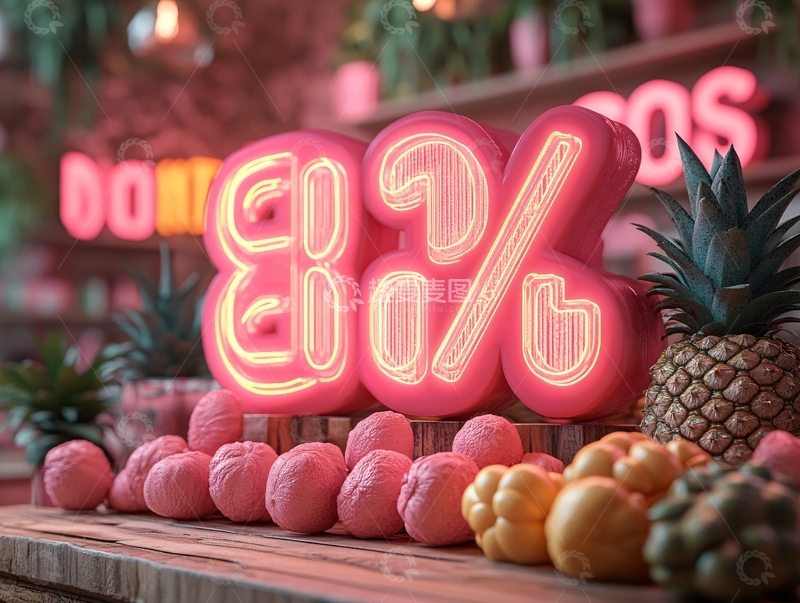 高清大图下载【趣麦麦图】水果店折扣