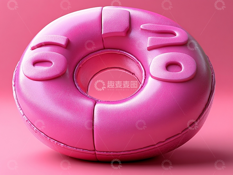 高清大图下载【趣麦麦图】膨胀风游泳圈