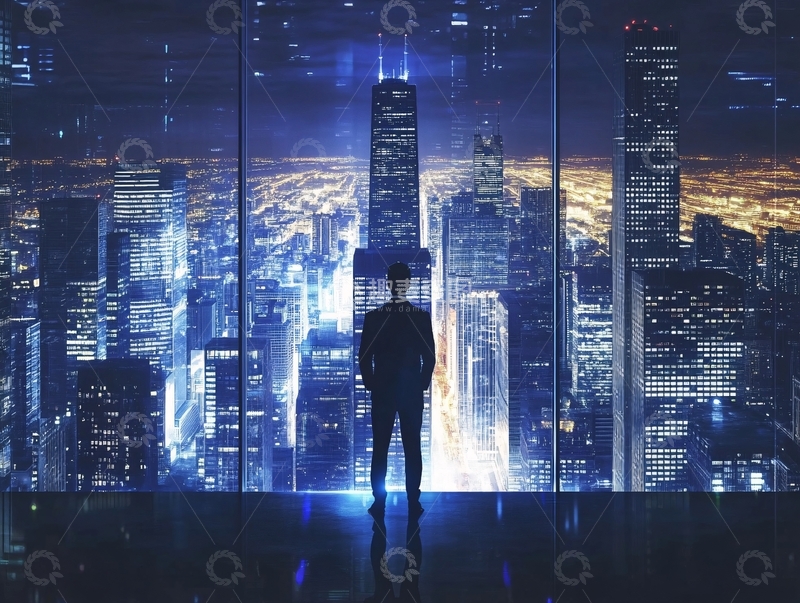 高清大图下载【趣麦麦图】虚拟城市2