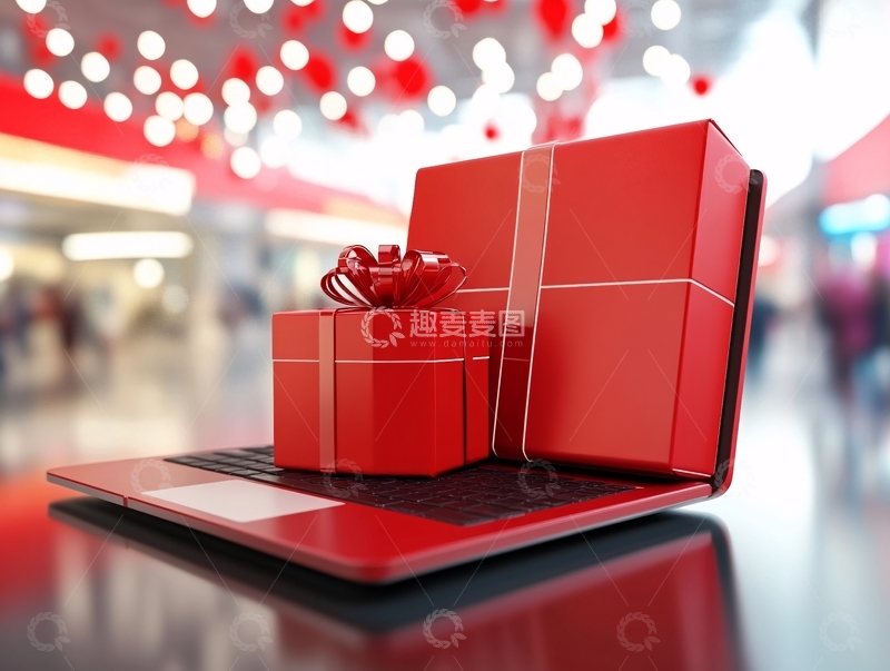 高清大图下载【趣麦麦图】送礼购物节年货节22