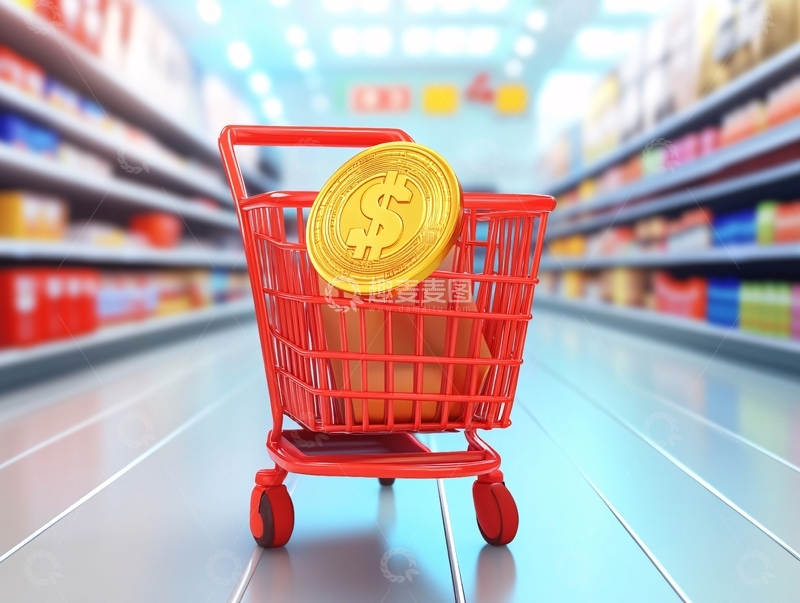 高清大图下载【趣麦麦图】消费经济