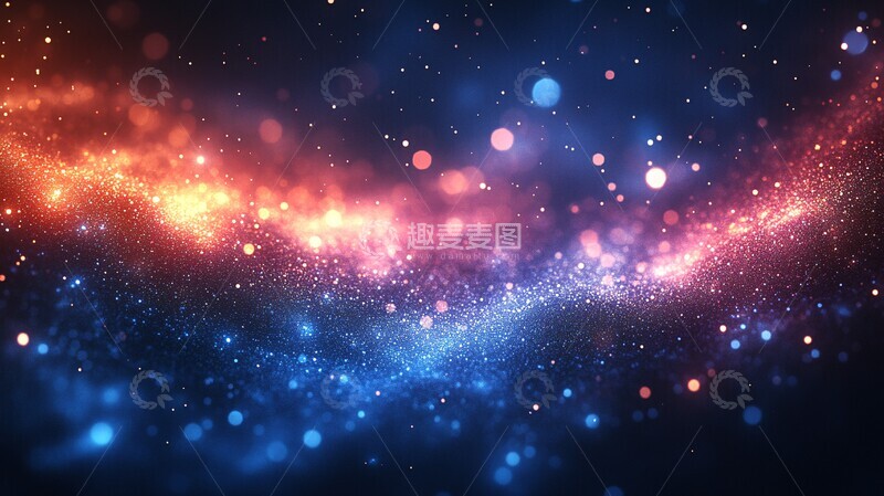 高清大图下载【趣麦麦图】蓝色渐变背景3