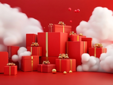 礼盒礼物礼品堆头12