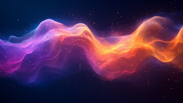 紫色黄色声波图3