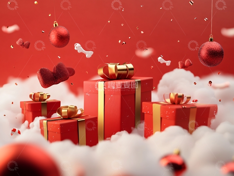 高清大图下载【趣麦麦图】喜庆氛围渲染50