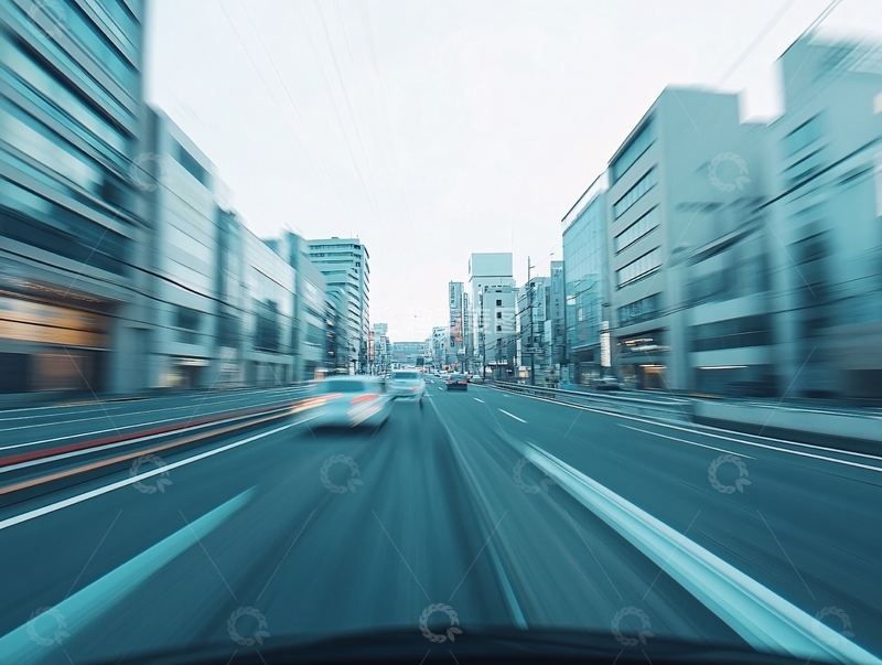 高清大图下载【趣麦麦图】城市的速度4