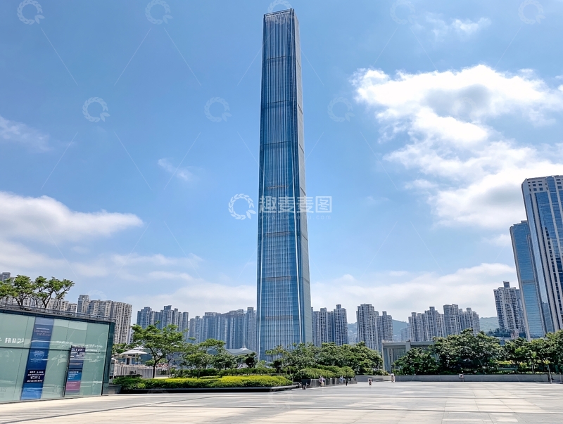 高清大图下载【趣麦麦图】金融中心广场