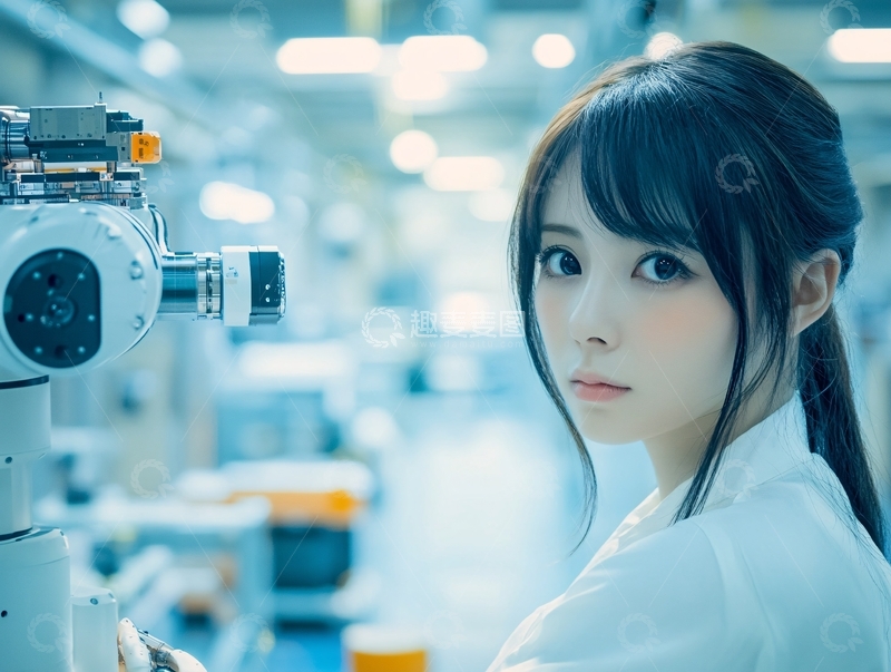 高清大图下载【趣麦麦图】工业自动化生产线29