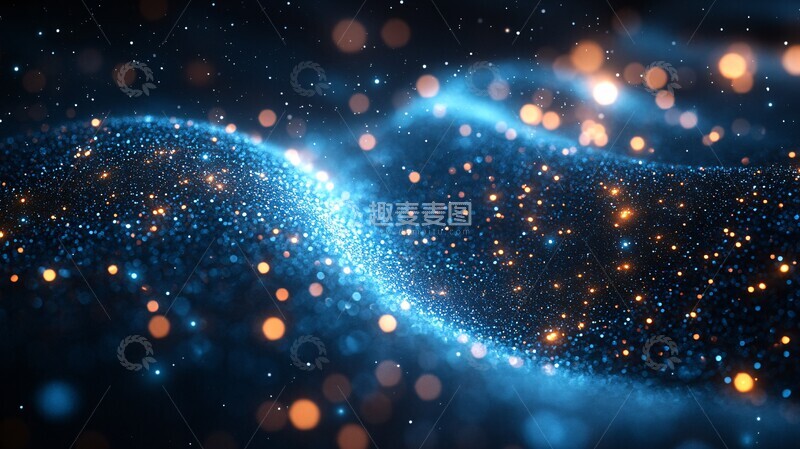 高清大图下载【趣麦麦图】光纤信息传输展示