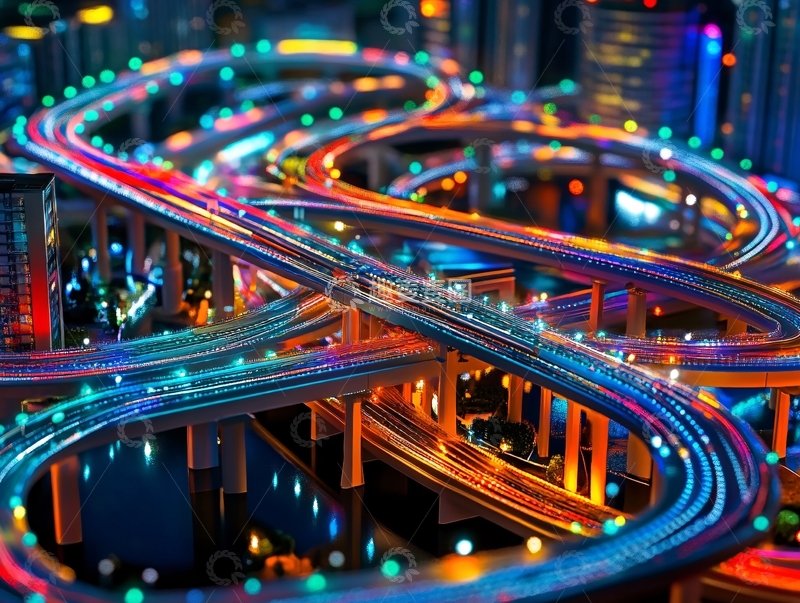 高清大图下载【趣麦麦图】智慧交通科技15