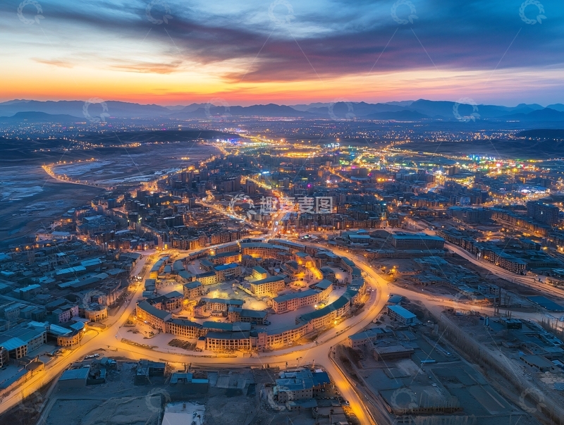 高清大图下载【趣麦麦图】梦想小镇