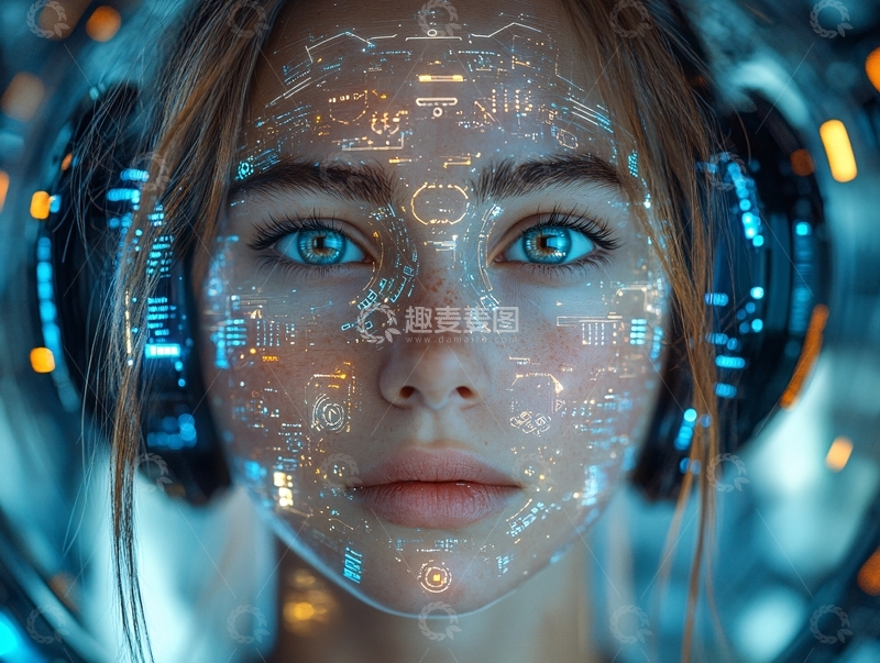 高清大图下载【趣麦麦图】面部控制技术9