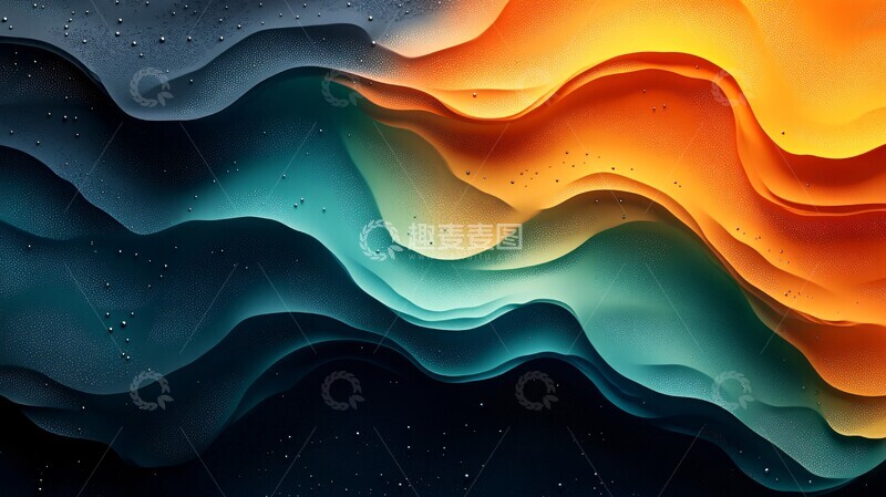 高清大图下载【趣麦麦图】数字创意渐变色1