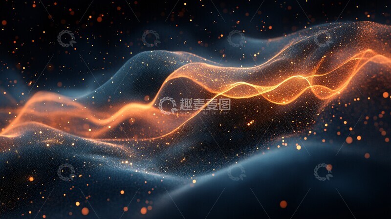 高清大图下载【趣麦麦图】科技流程示意图1