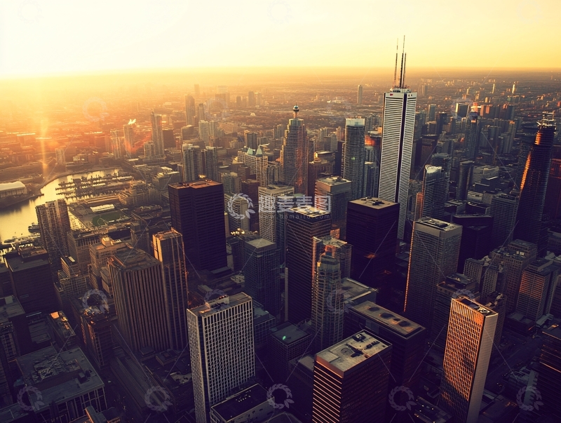 高清大图下载【趣麦麦图】高楼大场景1