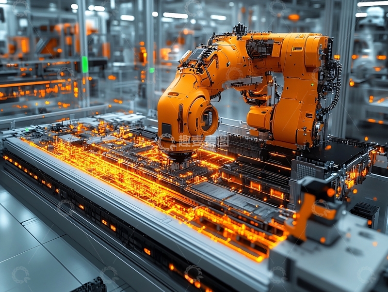 高清大图下载【趣麦麦图】制造自动化1