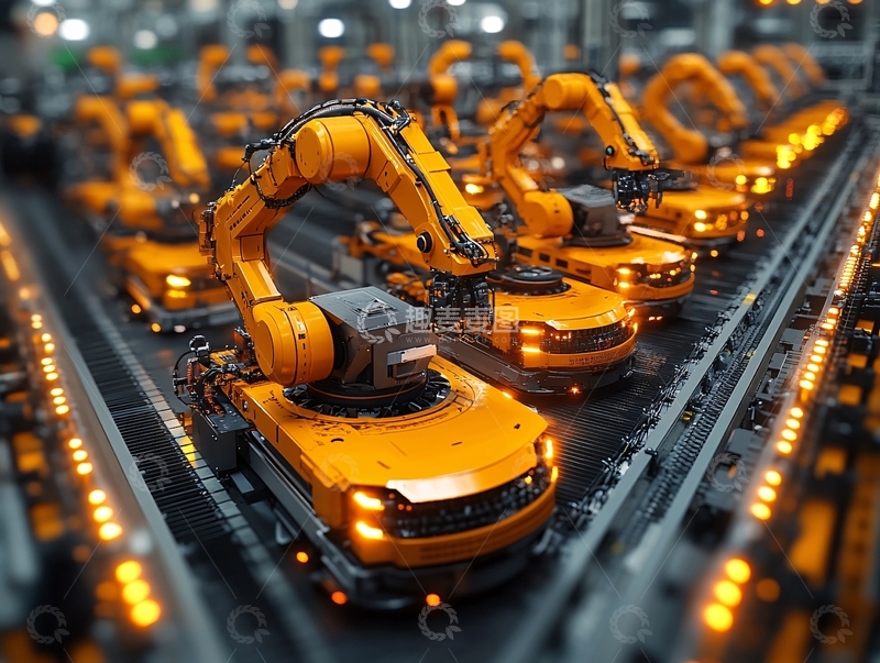 高清大图下载【趣麦麦图】制造自动化