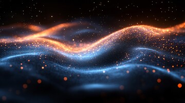 宇宙粒子波宇宙粒子浮动1