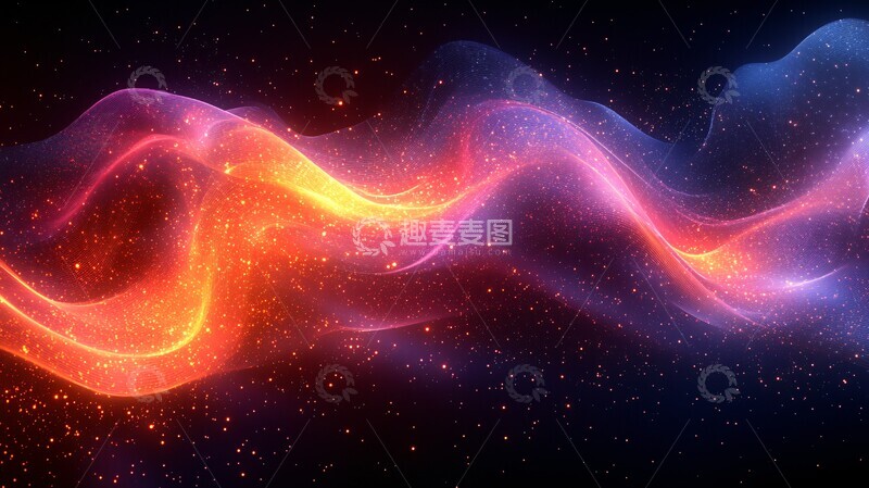 高清大图下载【趣麦麦图】音乐频率弧线3