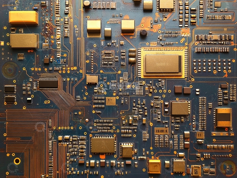 高清大图下载【趣麦麦图】芯片科技集成电路122