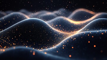 宇宙粒子波宇宙粒子浮动