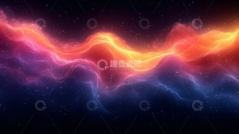 高清大图下载【趣麦麦图】音乐频率弧线