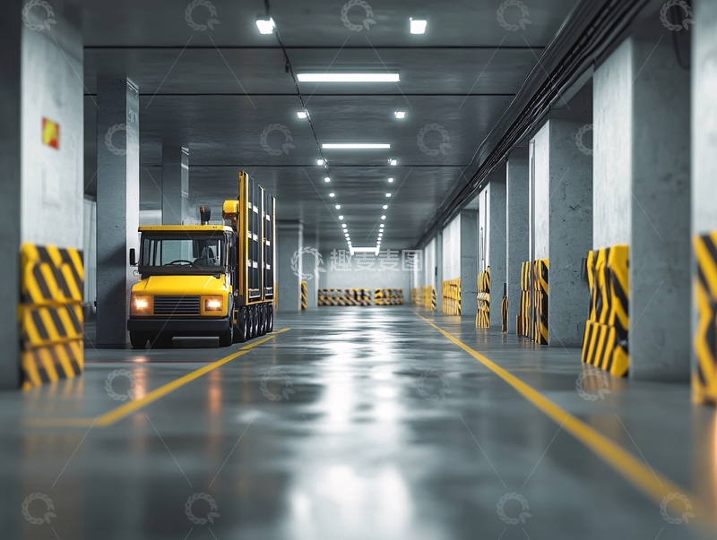 高清大图下载【趣麦麦图】停车场仓库效果图
