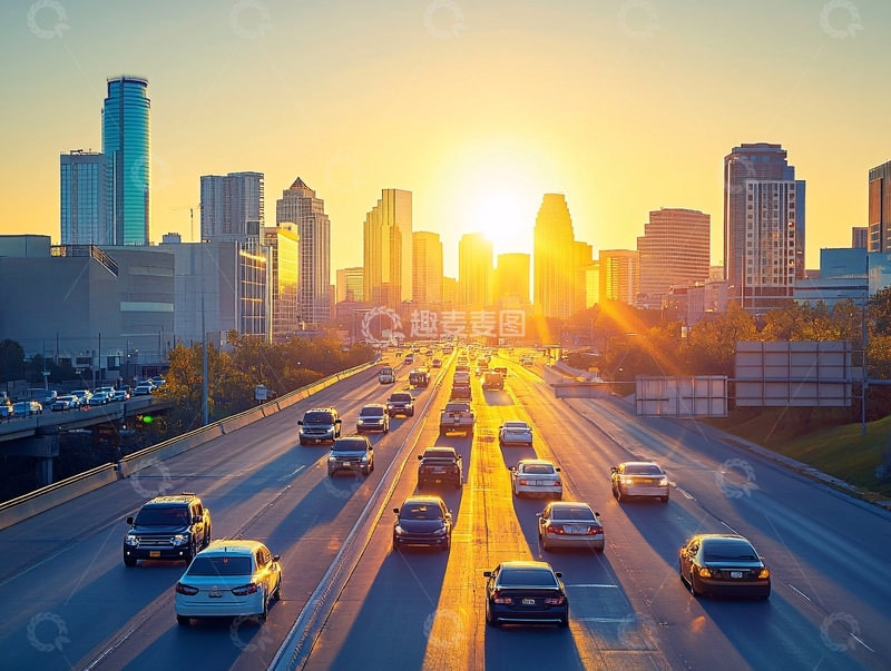 高清大图下载【趣麦麦图】洛杉矶交通25